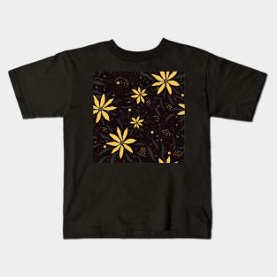 Floral Pattern Kids T-Shirt